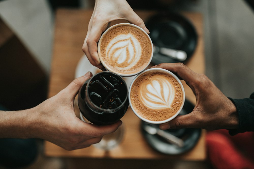 Rich Salt Coffee brewed through Phin